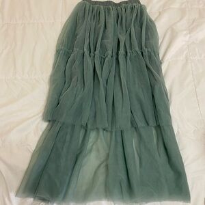Indie Blue 12/14 Tulle Skirt